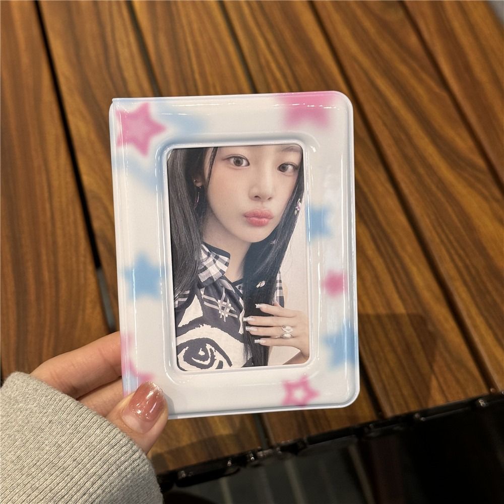 Kpop Photo Card Binder 3 Inch - 3 インチミニ Kpop アルバムかわいい名刺ブックカードバインダーフォトアルバム 20 ポケット小さなカードブックレットフォトアルバム