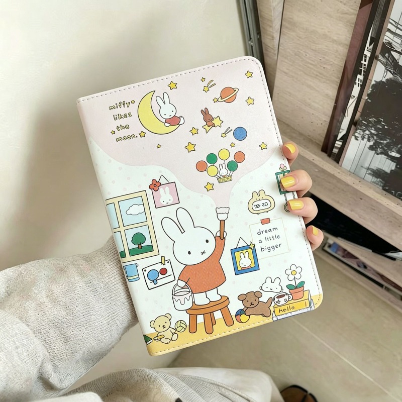 新しいB6ミッフィー可愛いノートイラスト入りカラーページジャ - Stationery Books のレビューと価格
