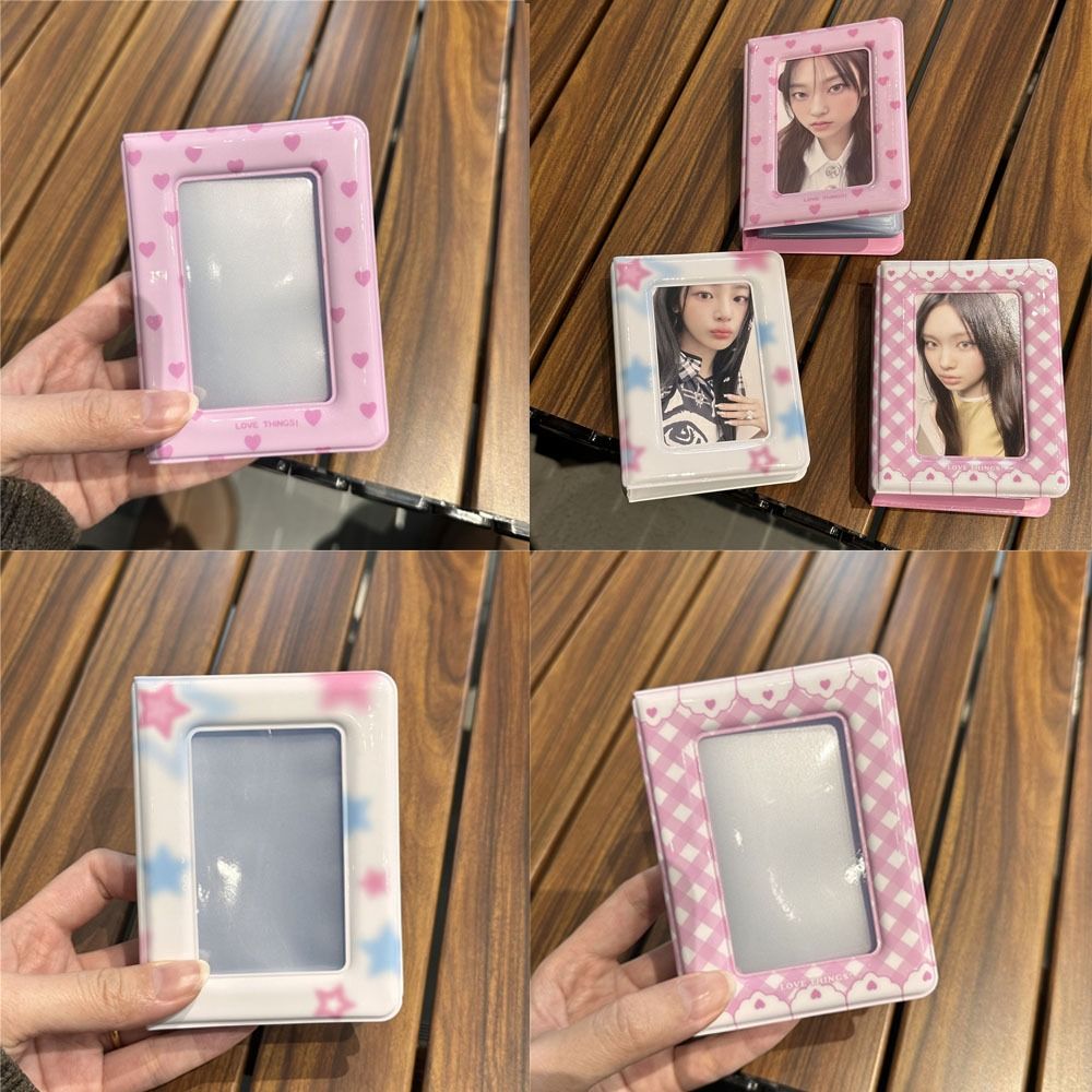 3 インチミニ Kpop アルバムかわいい名刺ブックカードバ - Kpop Photo Card Binder 3 Inch のレビューと価格