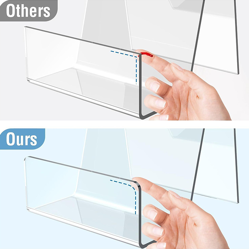 1 個コミックブックディスプレイアクリルブックディスプレイホ - Clear Acrylic Book Stand Holder のレビューと価格
